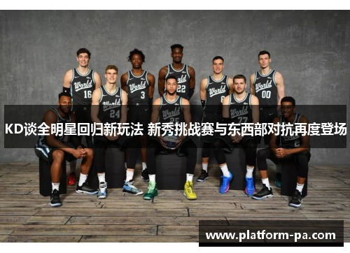 KD谈全明星回归新玩法 新秀挑战赛与东西部对抗再度登场